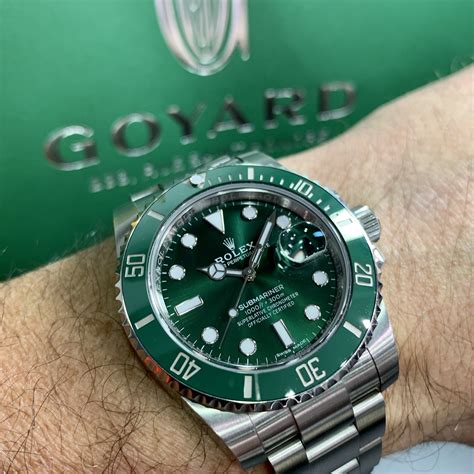 rolex submariner date verde|rolex green bezel submariner.